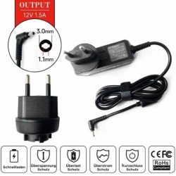 Acer 12V 1.5A 18W 3.0mm Adaptateur Chargeur