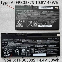 45Wh Fujitsu FPB0337S Batterie