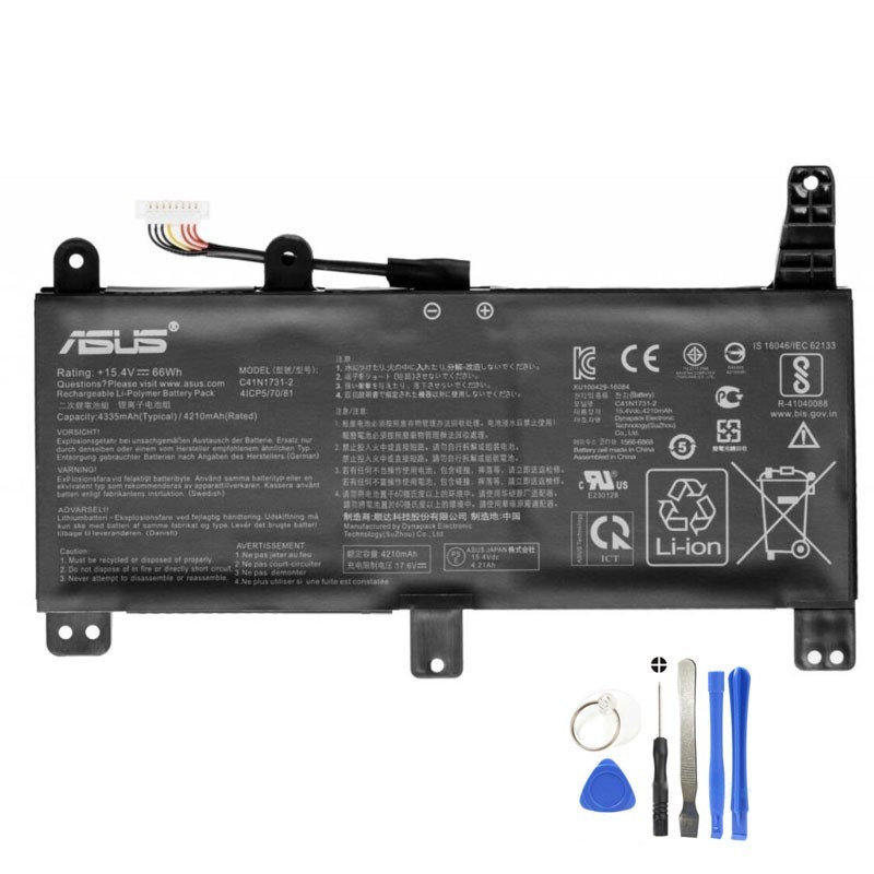 Asus-C41N1731-C-66Wh