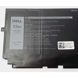 52Wh Dell 722KK Batterie