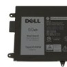 60Wh Dell K5XWW Batterie