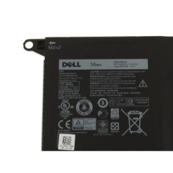 56Wh Dell 90V7W Batterie