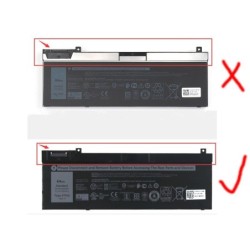 64Wh Dell 5TF10 Batterie