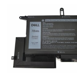 78Wh Dell 7146W Batterie