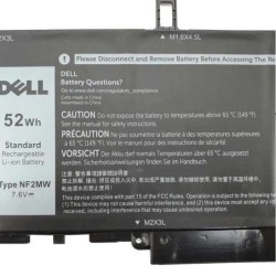 52Wh Dell NF2MW Batterie