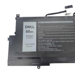 88Wh Dell TVKGH Batterie