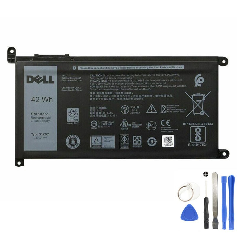 Dell-51KD7-42Wh