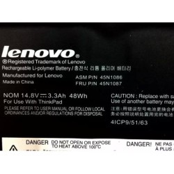 48Wh Lenovo 45N1086 Batterie