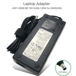 Samsung 19V 6.32A 120W 5.5mm Adaptateur Chargeur