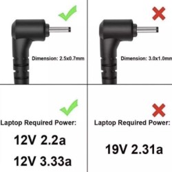 Samsung 12V 3.33A 40W 2.5mm Adaptateur Chargeur